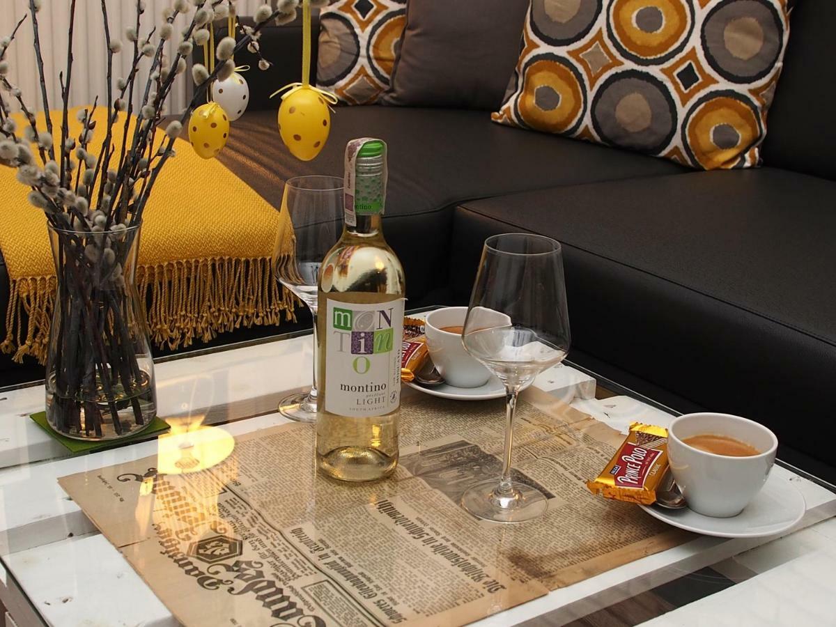 Apartament Krysztalowy Apartman Gdańsk Kültér fotó
